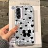 Pink Bow Love Heart Girls Phone Case For Samsung Galaxy A56 A16 A26 A36 A06 A55 A35 A25 A15 A12 A32 A54 S24 S25 S22 S23 FE Cover