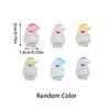 10/20Pcs Glow In Dark Santa Claus Figurines Luminous Mini Resin Christmas Decor For Xmas Tree Fairy Garden Holiday Gift