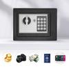 Cajas Fuertes para el Hogar Caja Impermeable Ignífuga + Bolsa para Documentos con Teclado y 2 Llaves de Repuesto Digital para el Hogar