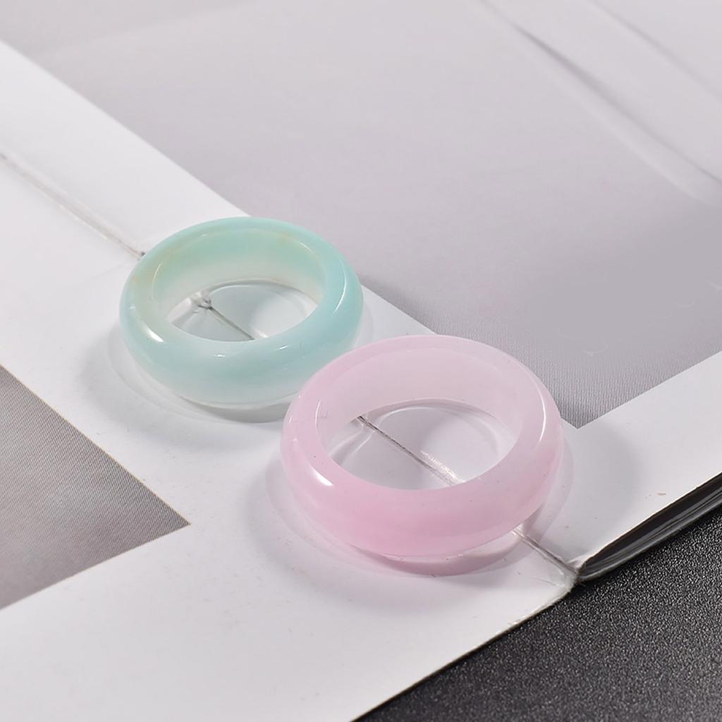 Resin Ring Molds Silicone Ring Molds Assorted Sizes Ring Casting Mold Cat Ears/Circle Jewelry Molds for Pendant Earrings