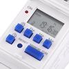 Hilitand LCD Display Power Electronic Relay Timer 16 Weekly Configurable for and Home Appliances Timer, Switch, On/Off Timers, Lamps, TVs, Radios,