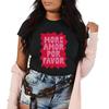 Fashionable Letter Printed Tshirt Casual Short Sleeved Round Neck Suitable for All Seasons Versatile Womens Tshirt