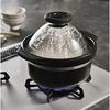 HARIO Glass Lid Rice Pot with Glass Lid for 3 Cups TND F-TND-200