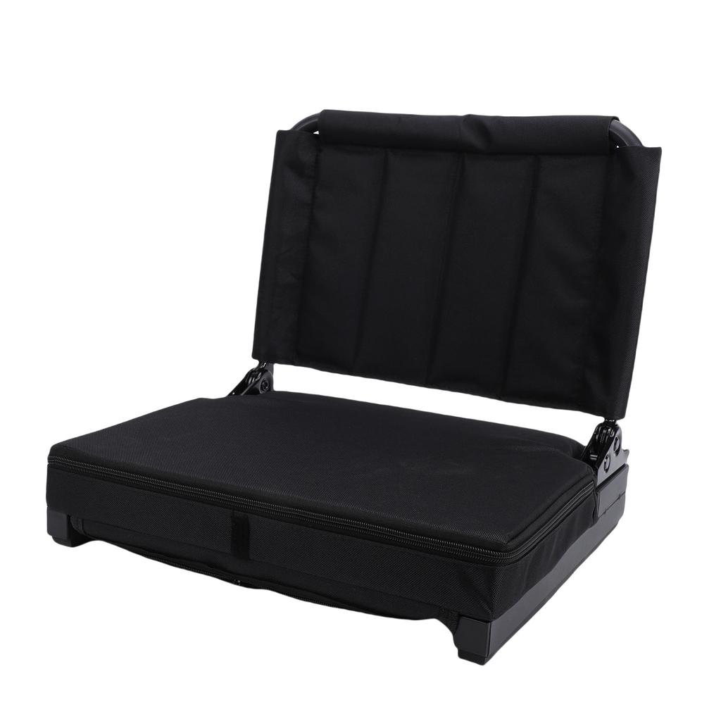  , foldable, portable stadium seat with ergonomic lumbar support, 5   angles, quick folding, carrying strap, iron and