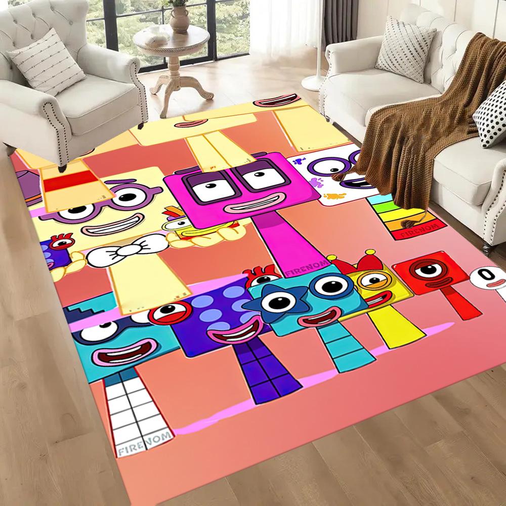 Numberblocks Carpet Design For Living Rooms Hallway Outdoor Bedrooms Antislip Carpet Office Home Decor Perfect Birthdaychristmas Gift Idea
