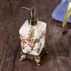 Bottiglia in Ceramica Stile Cinese per Lozione Vintage Portatile Bottiglia per Lozione Shampoo Acqua Dispenser Sapone per la Casa Accessori da Bagno