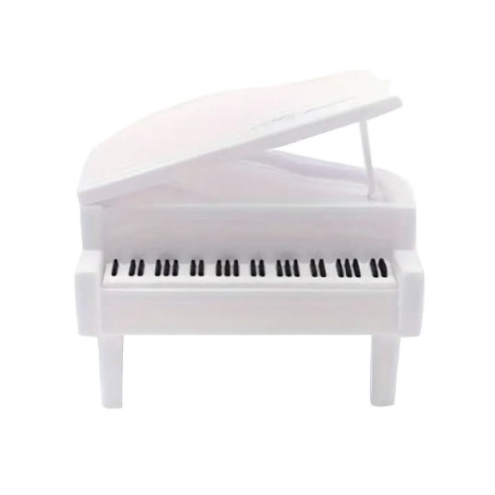 Cute Piano Modeling Piggy Bank Piano Shape Coin Storage Jar Simulation Piano Coin Box  School