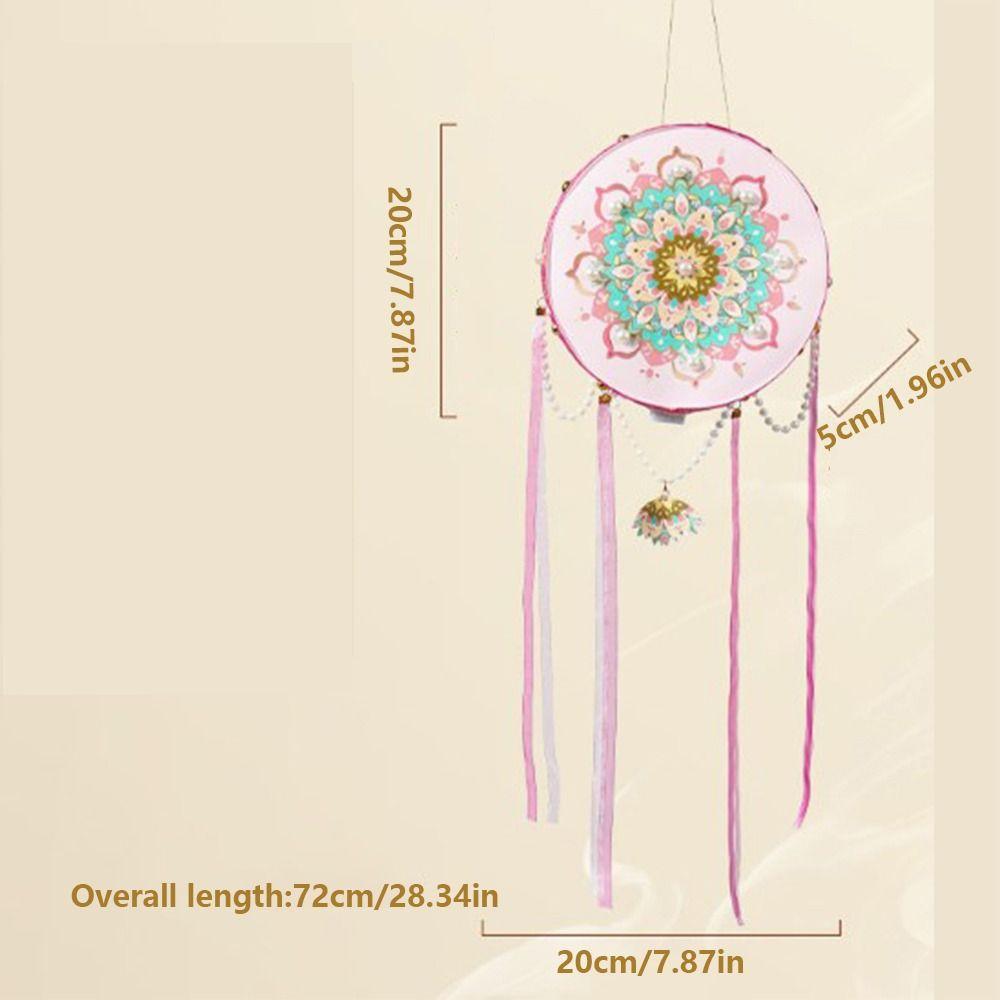 Intangible Cultural DIY Mid-Autumn Festival Lantern Manual Hanfu Photography Lamp  Children's Toy