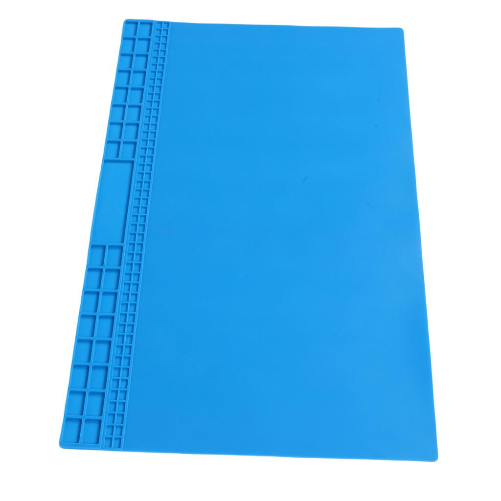 Bardzo Duża Mata Lutownicza 27,6x15,7 cala Powiększona Odporna na Ciepło Silikonowa Mata na Biurko do Napraw Elektroniki Telefonu Laptopa