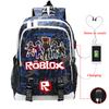Cartoon Game Merchandise Printing Computer Bag Outdoor Leisure With Usb Interface Backpack