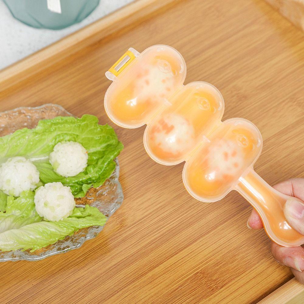 Onigiri Molds Baby Rice Ball Maker Kindergartens Meal Sushi Maker Rice Ball Mould  Kids Lunch