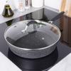 Granite Non-Stick Frying Pan with Lid 28cm