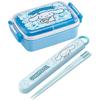 Skater Chopsticks Chopstick Box Set Cinnamoroll Ushiro Shiro 16.5cm Children's Antibacterial Made in Japan ABS2AMAG-A