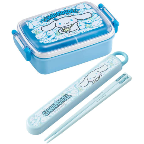 Skater Chopsticks Chopstick Box Set Cinnamoroll Ushiro Shiro 16.5cm Children's Antibacterial Made in Japan ABS2AMAG-A