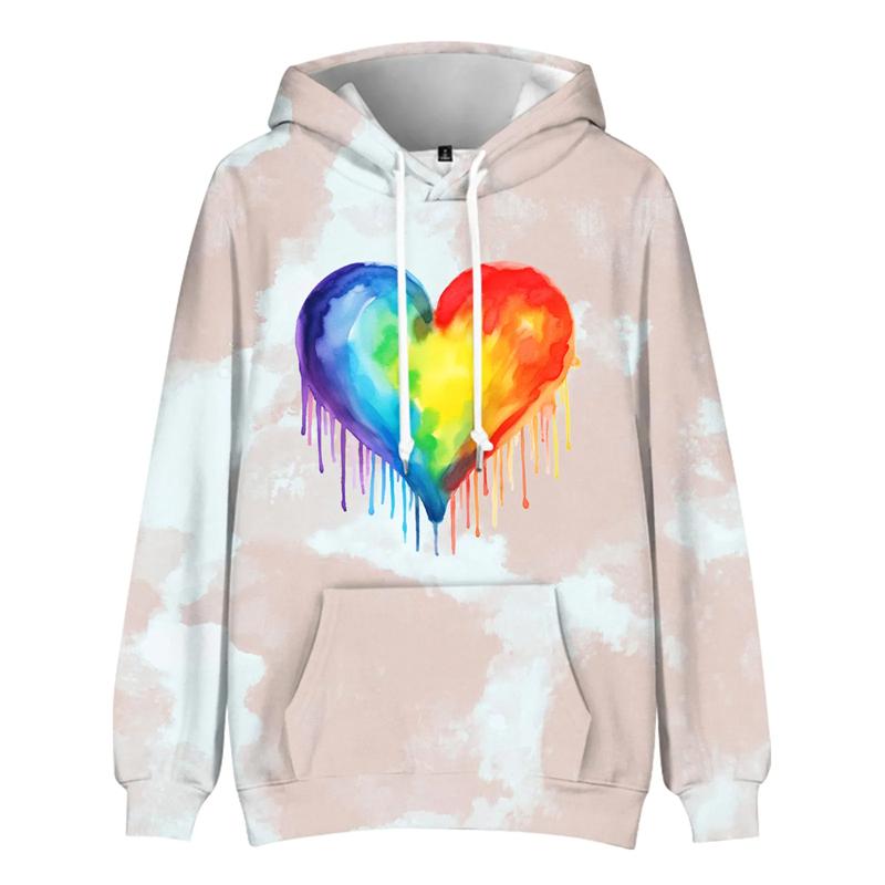 

Fashion San Valentin Gift Hoodies Clothing Valentine‘s Day Women Sweatshirts Love Streetwear 6XL