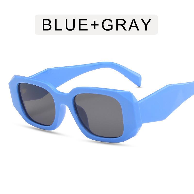 

Brand Designer Women Sunglasses Vintage Ladies Irregular Square Sun Glasses Men Women Uv Protection Outdoor Shades Eyewear only 1pcs sunglasses