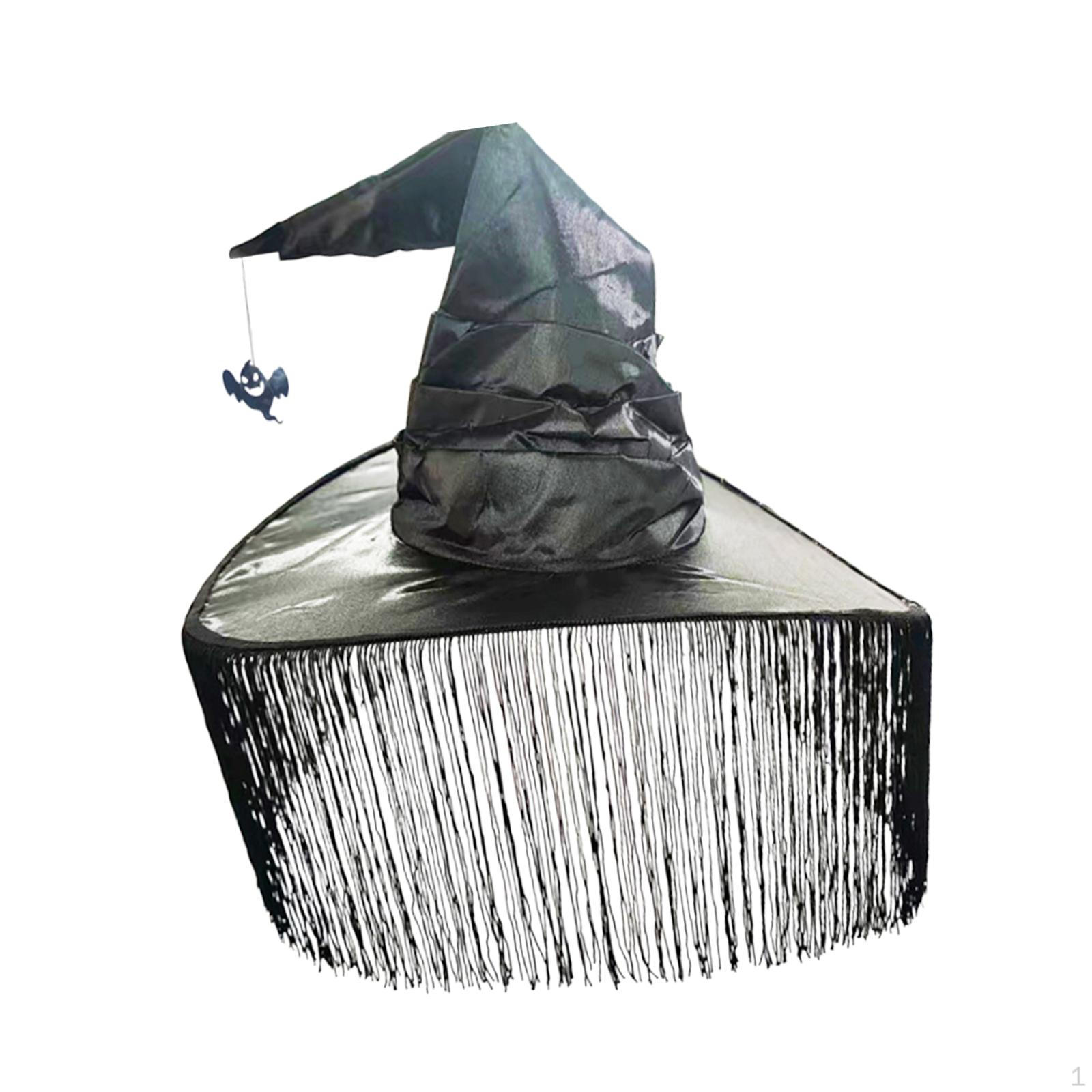 

Halloween Witch Hat Classic Wide Brim Pointed for Costume Carnivals Party