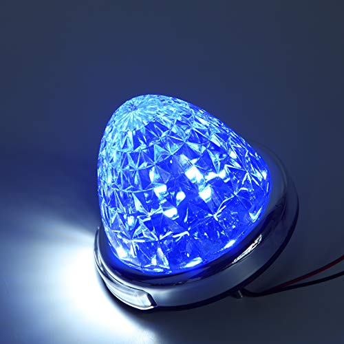 

REPTICO Светодиодный габаритный фонарь, 24 В, Грузовик, Боковой фонарь, Синий, Прозрачная линза, 8-гранная хрустальная огранка, Светодиодный маркер, Подсветка вниз, Высокая яркость, Цвет Se