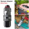 1Pcs M14x1.5mm Quick Connection Fitting Stainless Steel Sprayer Connector  for Enhances Water Flows