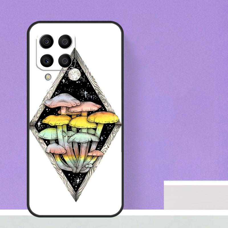 Psychedelic Mushrooms Florals Case For Samsung Galaxy M21 M31 M15 M55 M56 M36 M16 M06 M13 M33 M53 M12 M32 M52 M14 M34 M54