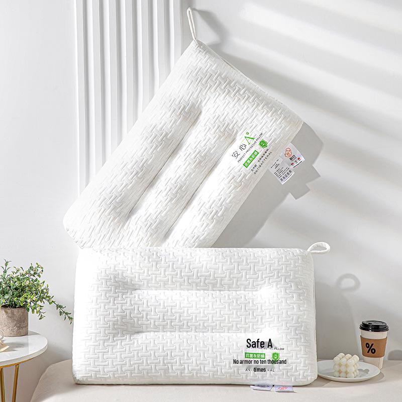 Soybean Antibacterial Neck Support Pillow Pair for Men, Students & Dorms