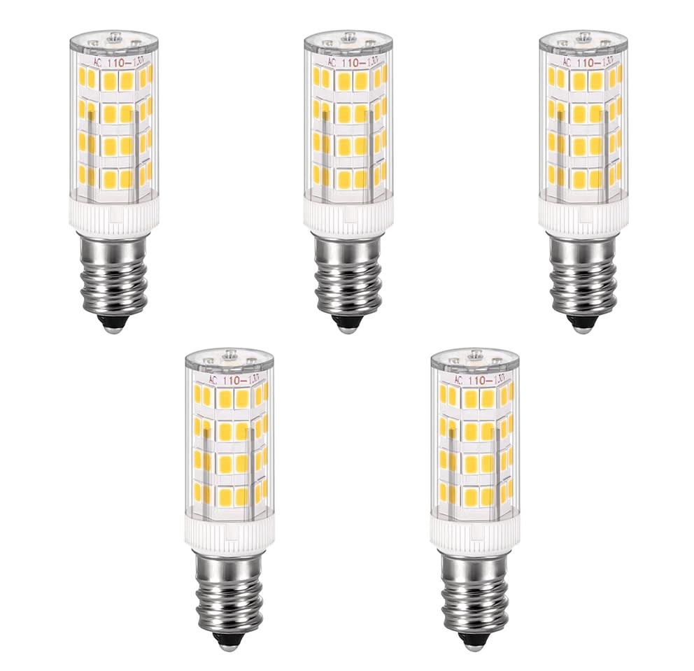 

E12 LED bulb, E12 base, 360lm, 4W equivalent to a 40W halogen bulb, variable dimming, warm white 3000k, full light distribution, high brightness,