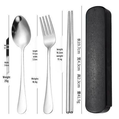 Portable Stainless Steel Cutlery Set