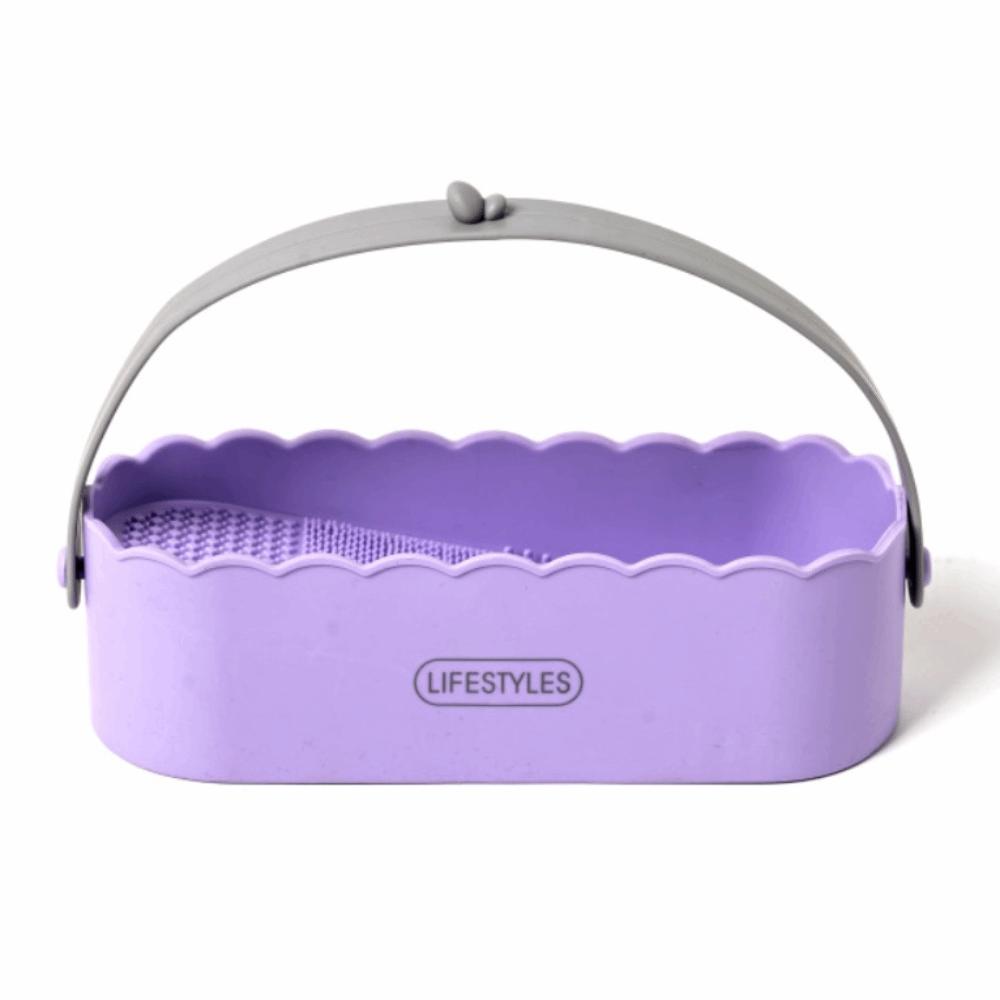 

Reusable Makeup Brush Cleaner Stain Remover Brush Cleaning Mat Cosmetic Tool Maintenance Style3