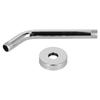 Shower Head Arm Stainless Steel Round Concealed NPT Shower Head Extension Tube for Toilet Bathroom