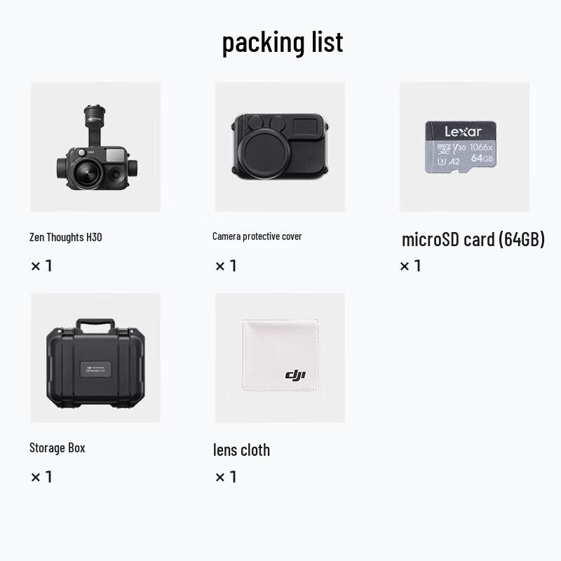DJI Zenmuse H30 Integrated Payload