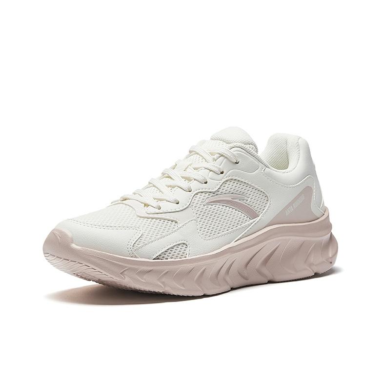 Anta Cloud Sea Comfortable Fashionable Simple Durable Rebound Shock Absorption Low-Top Casual Running Shoes Women Sneaker 922545503-3