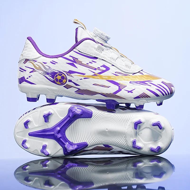Barnsamhälle Kläder Fotbollsskor Professionella Fotbollsstövlar Pojkar Inomhus Fotbollsplan Skor Original Sneakers Barn Snabba