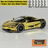 1:32 McLaren 720S Electroplate Super Sports Car Diecast Alloy Model Car Classic Decoration High Simulation Ornament Birthday Boy