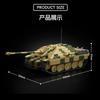 TK2 New Product 8005 German Leopard Tank 131 Fighter Vehicle Building Set with Complete Internal Structure Military Model Displa