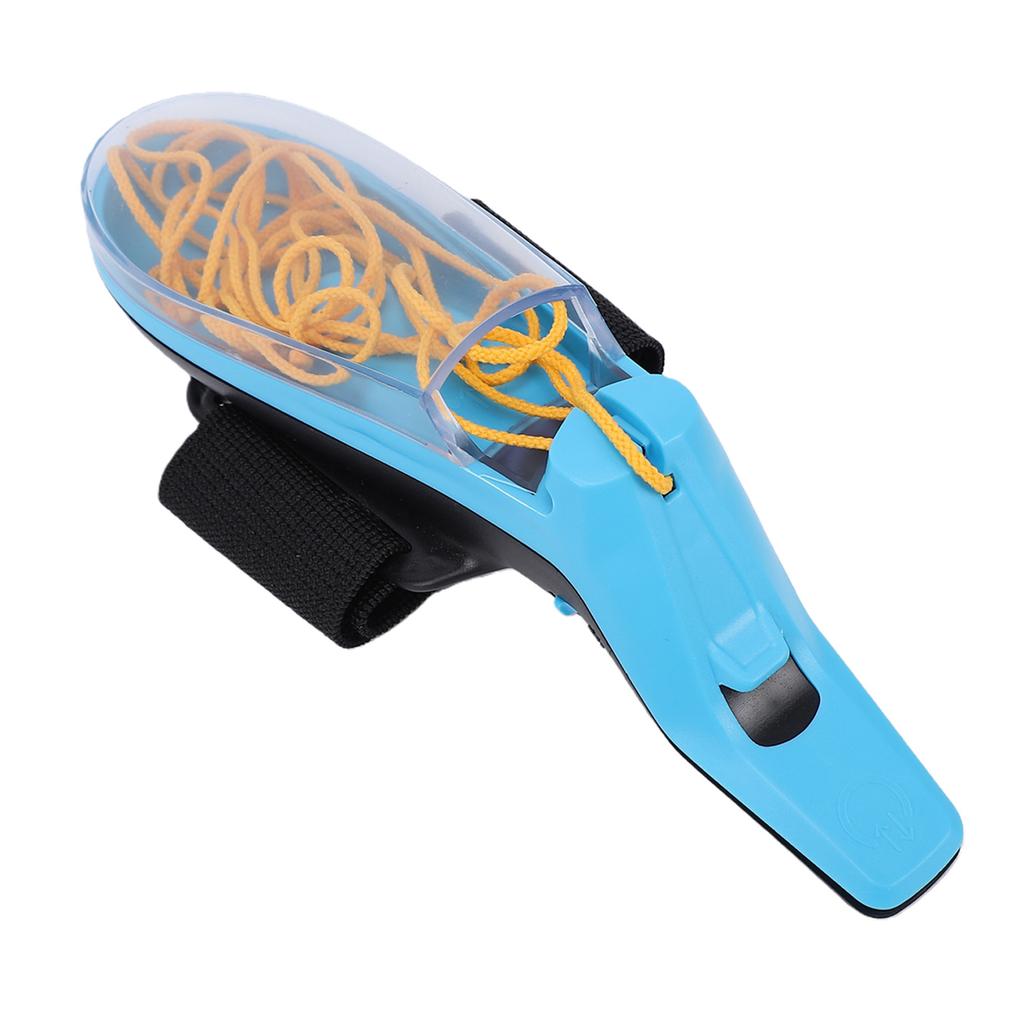 Glow In The Dark Rope Launcher Luminous Auto Rewind String Toy for Parks Classrooms Game Parties Road Trips