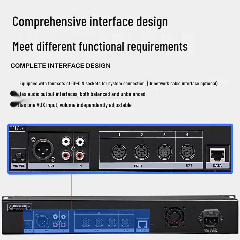 HuuiDu Wired Conference Microphone System (CN Version)