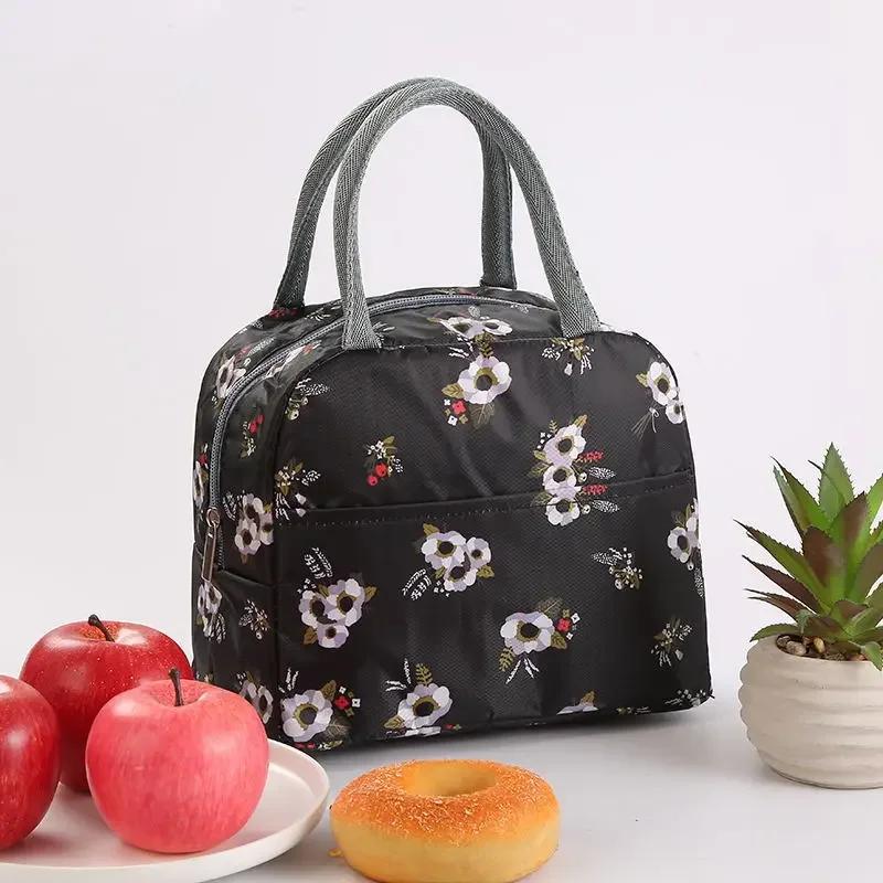 Portable Insulated Thermal Cooler Lunch Bag Box For Women Girls Kids Children Food Fresh Tote Cartoon Pouch