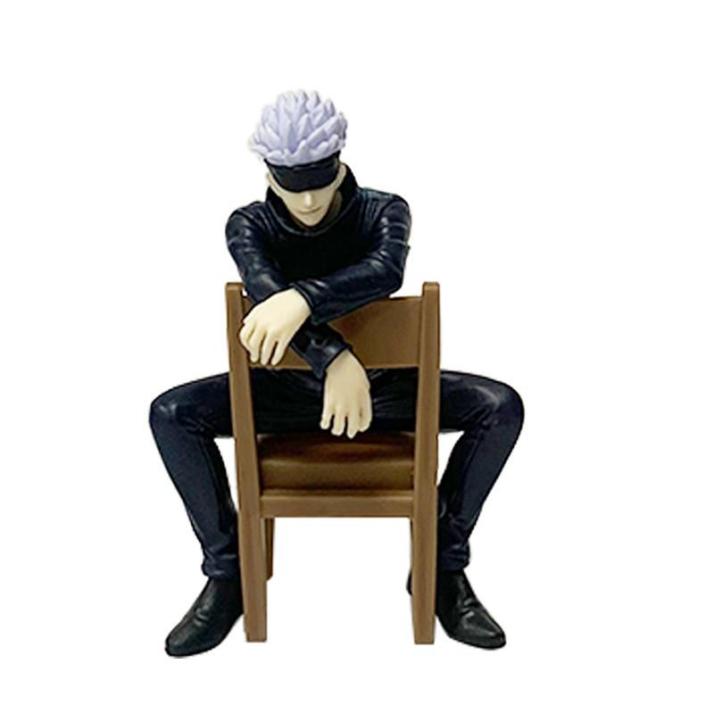 Jujutsu Kaisen Anime Figure Set: Premium Yuji, Megumi & Gojo Character Statues -  Collectibles With Dynamic Poses & Manga Detailing For Fans &