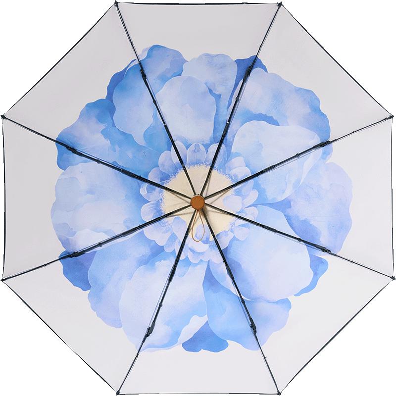 Beneunder BM664 UV Protection Three-Fold Sun/Rain Umbrella