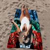 Film S-Star W-Wars Microfiber Beach Towel Absorbent Quick Dry Soft Yoga Swimming Resort Mountain Climbing Towel