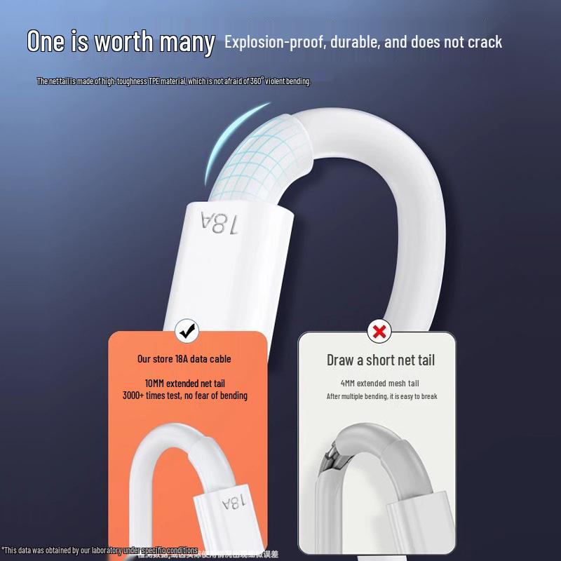 Extra Long 3.2m 240W Super Fast Type-C Charging Cable for Huawei Honor 18A Flash Charge