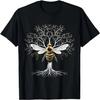 Bee Tree Animal Art Graphic Motif Bee T-Shirt