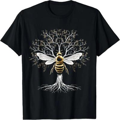 Bienenbaum Tierkunst Grafikmotiv Bienen T-Shirt