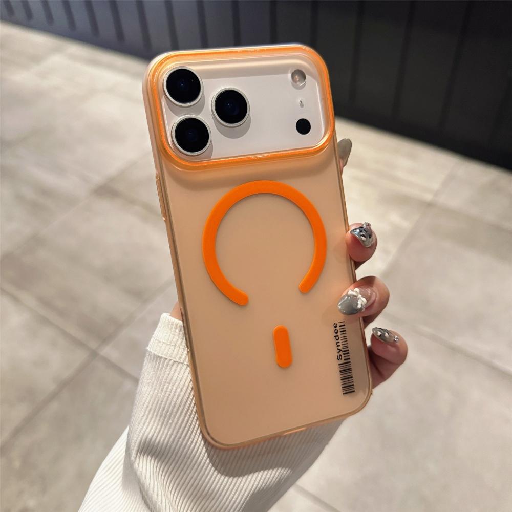 Translucent Frosted PC Magsafe Magnetic Phone Case For iPhone 17 Air 16 15 14 13 12 11 8 Pro Max Plus Mini Wireless Charge Cover