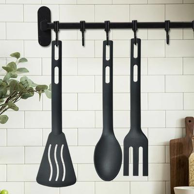 New Nylon Kitchen Utensils Set Non Stick Heat Resistant Cooking Utensils Portable Comfortable Handle Kitchen Gadgets