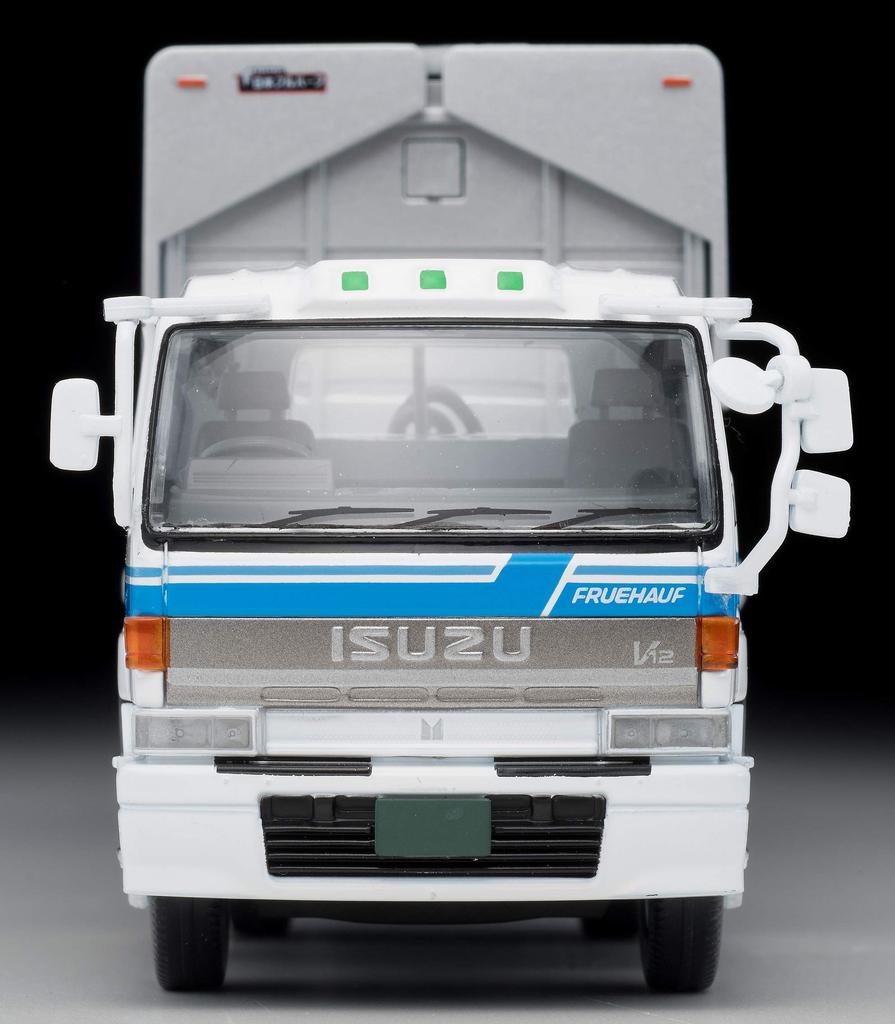 TOMYTEC Tomica Limited Vintage Neo Scale Isuzu 810EX Wing Roof Trailer Fruehauf Finished Model 287933 1/64 LV-N211a (Japan FPR239)