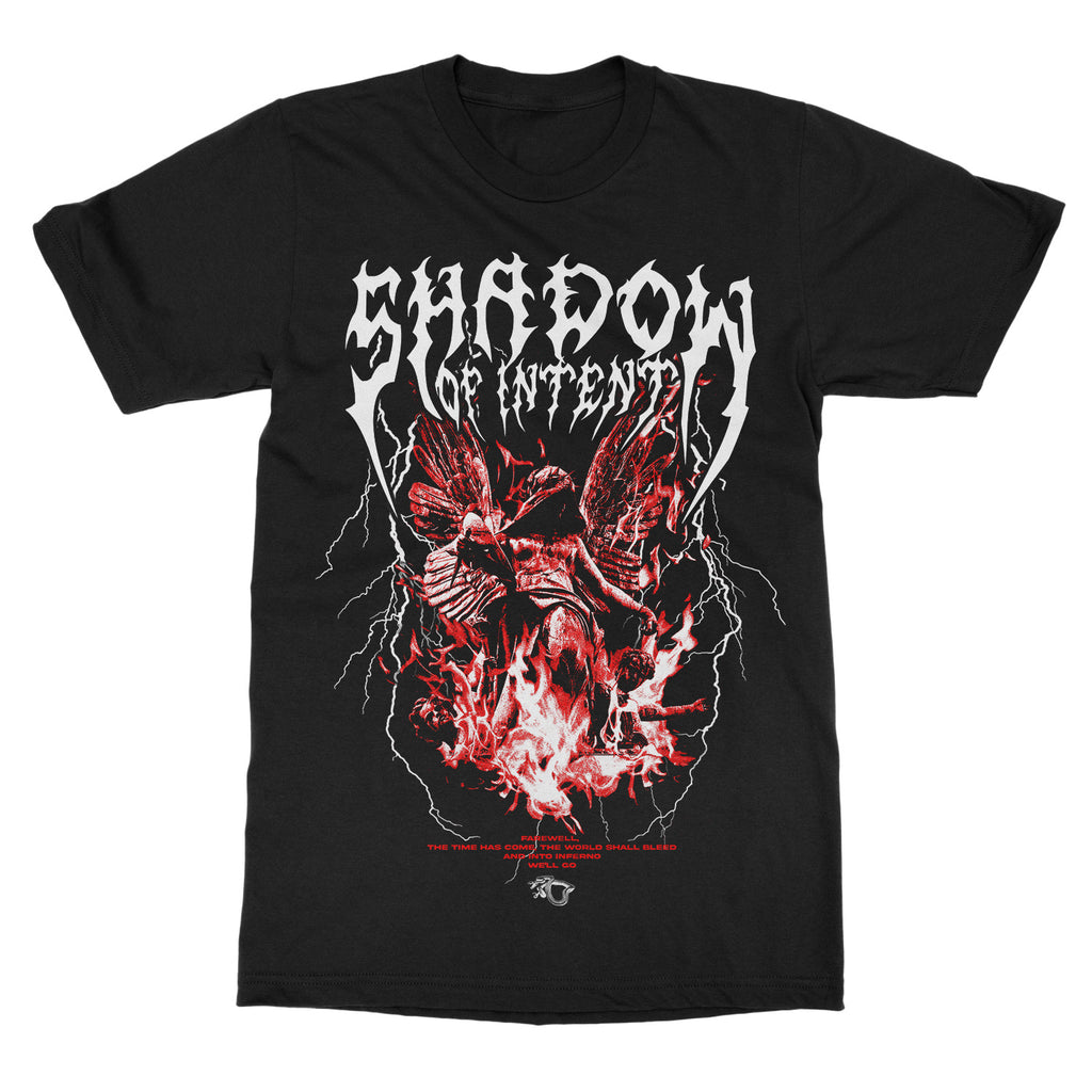 Pop Shadow of Intent Band Graphic Cotton T-shirt Unisex Summer Short Sleeve Fashion Brand Tee Luxury Casual Vintage Retro Top