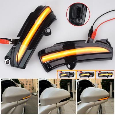 2x Sequenzielle Dynamische LED-Seitenspiegelblinker für Ford Mondeo MK5 2014 2015 2016 2017 2018