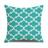 Nordic Geometric Decorative Pillow Sofa Cushion Cover Modern Home Decor Square Pillowcase Peach Skin Pillowcase