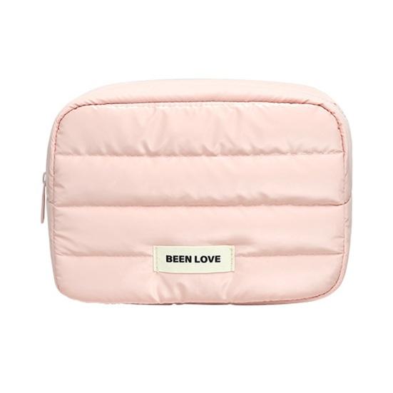 Damska wyściełana kosmetyczka przenośny organizer na kosmetyki wodoodporna zapinana na zamek torebka saszetka na przybory toaletowe dla dziewcząt podróż do domu